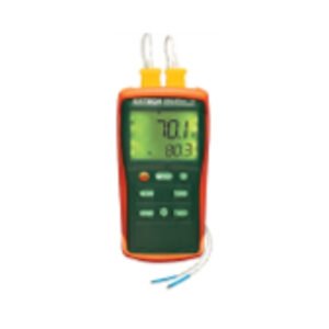 Termómetro digital doble entrada EXTECH